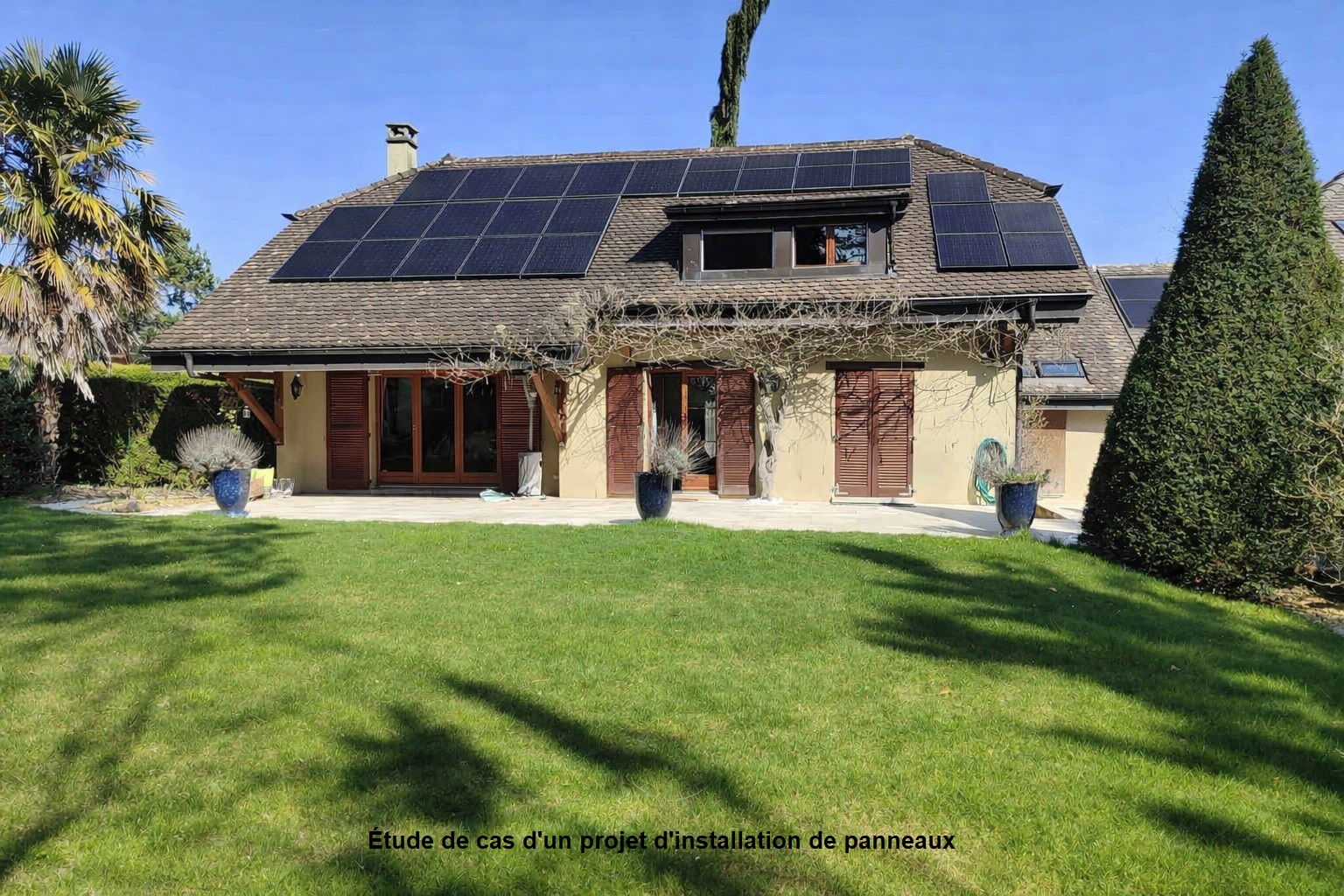 Villa avec potentiel d’installation de panneaux photovoltaïques